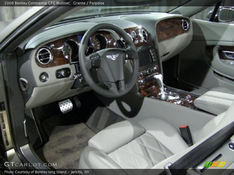 Dashboard of 2008 Continental GTC Mulliner