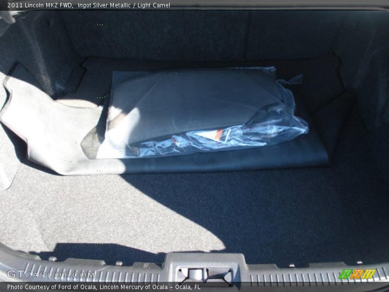 Ingot Silver Metallic / Light Camel 2011 Lincoln MKZ FWD