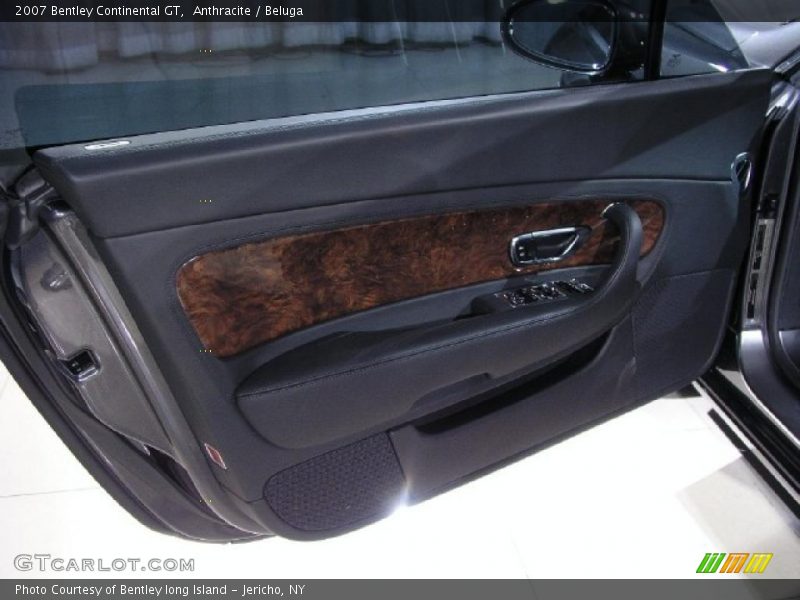 Anthracite / Beluga 2007 Bentley Continental GT