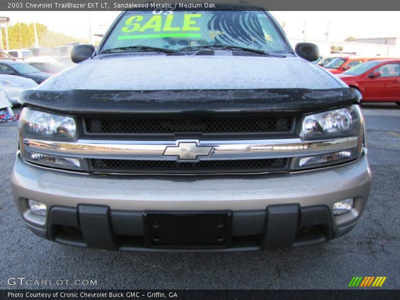 Sandalwood Metallic / Medium Oak 2003 Chevrolet TrailBlazer EXT LT