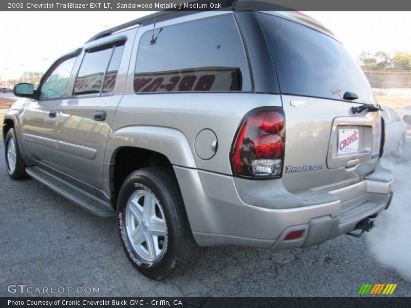 Sandalwood Metallic / Medium Oak 2003 Chevrolet TrailBlazer EXT LT