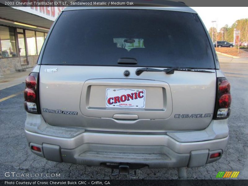 Sandalwood Metallic / Medium Oak 2003 Chevrolet TrailBlazer EXT LT