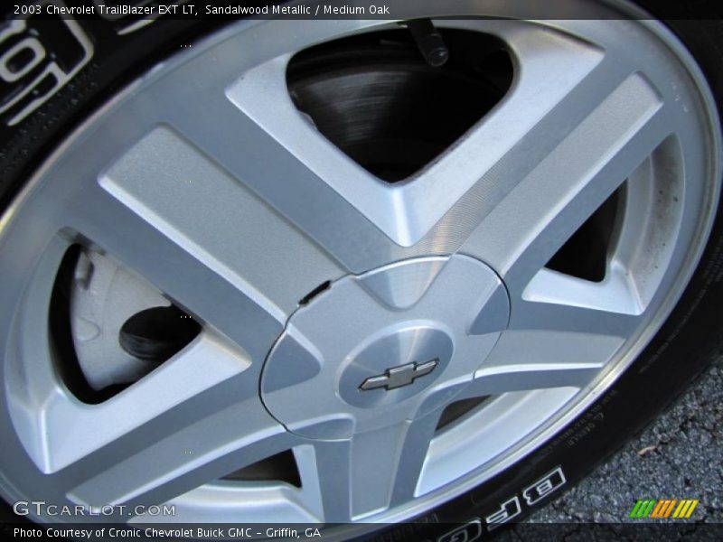 Sandalwood Metallic / Medium Oak 2003 Chevrolet TrailBlazer EXT LT