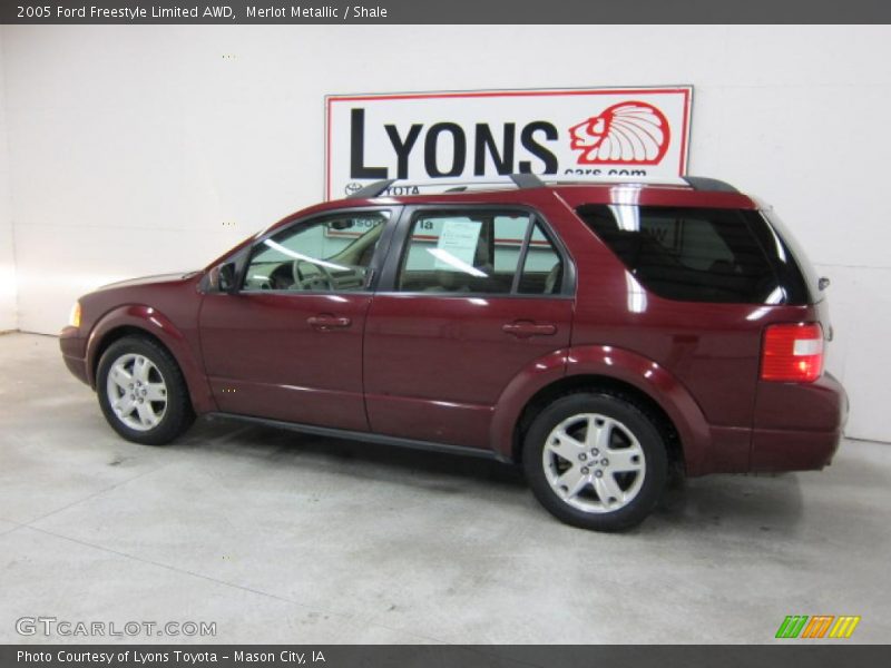 Merlot Metallic / Shale 2005 Ford Freestyle Limited AWD