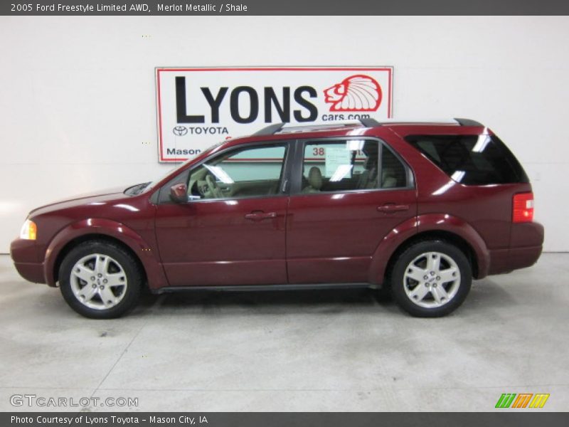 Merlot Metallic / Shale 2005 Ford Freestyle Limited AWD