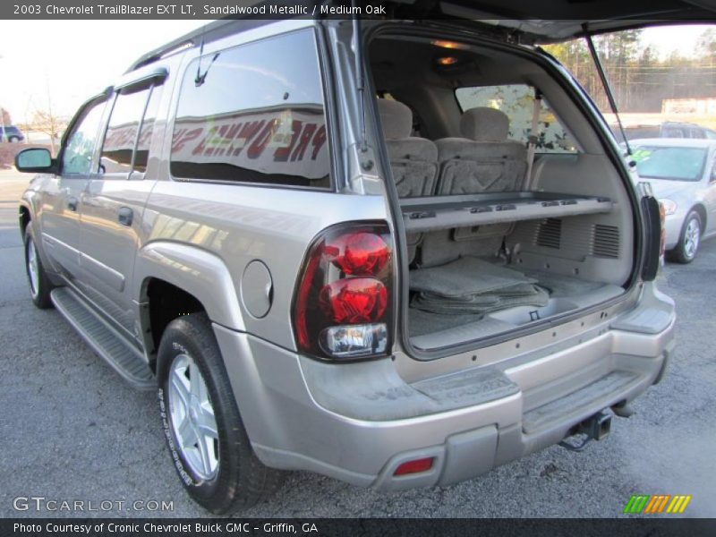 Sandalwood Metallic / Medium Oak 2003 Chevrolet TrailBlazer EXT LT