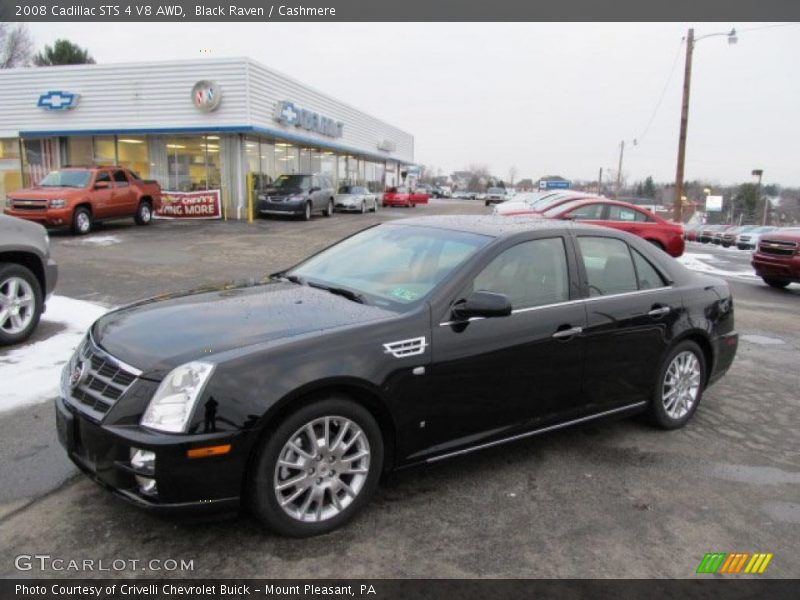 Black Raven / Cashmere 2008 Cadillac STS 4 V8 AWD