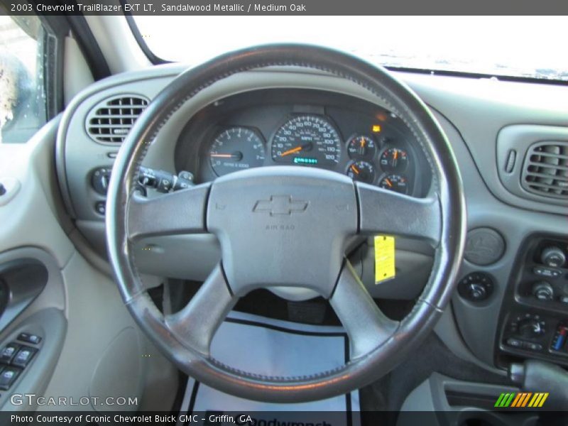 Sandalwood Metallic / Medium Oak 2003 Chevrolet TrailBlazer EXT LT