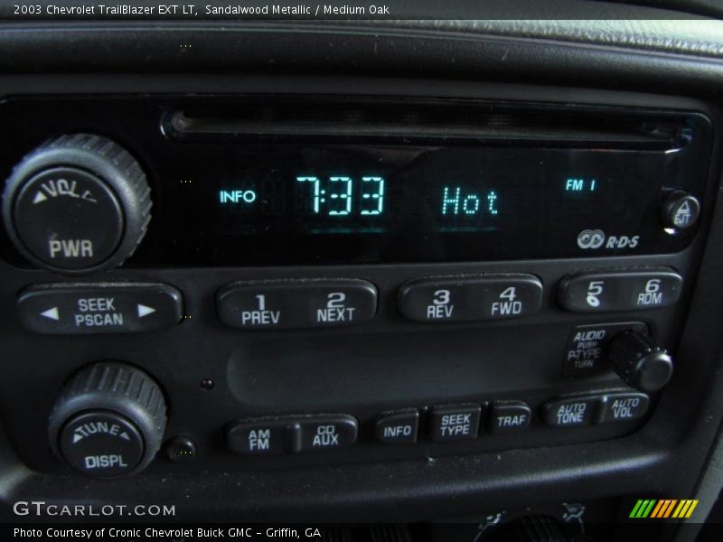 Sandalwood Metallic / Medium Oak 2003 Chevrolet TrailBlazer EXT LT