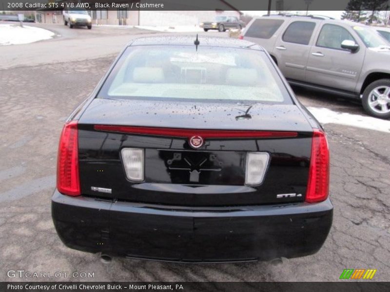 Black Raven / Cashmere 2008 Cadillac STS 4 V8 AWD
