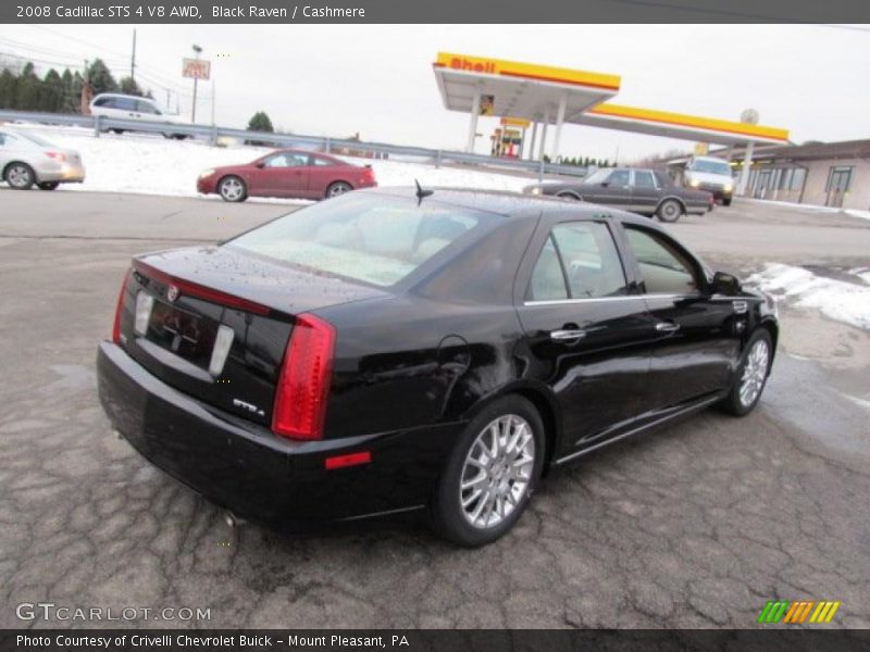 Black Raven / Cashmere 2008 Cadillac STS 4 V8 AWD
