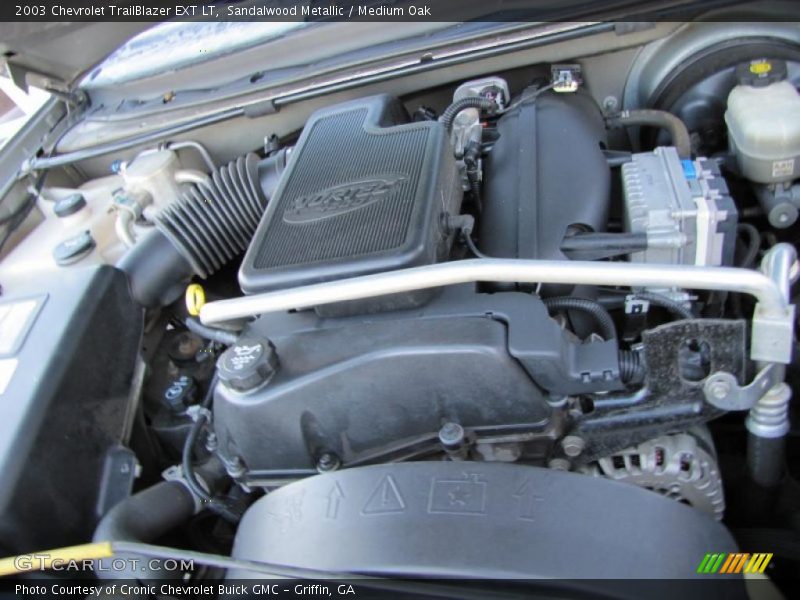 Sandalwood Metallic / Medium Oak 2003 Chevrolet TrailBlazer EXT LT