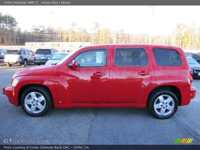 Victory Red / Ebony 2009 Chevrolet HHR LT