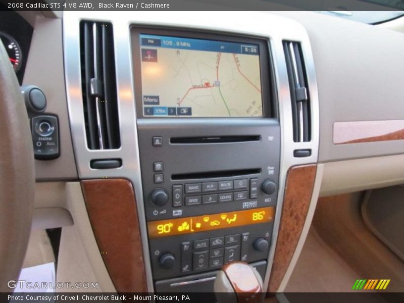 Controls of 2008 STS 4 V8 AWD