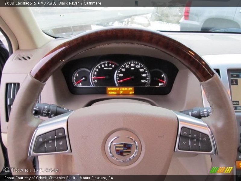 Controls of 2008 STS 4 V8 AWD