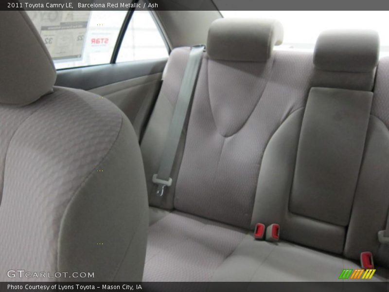Barcelona Red Metallic / Ash 2011 Toyota Camry LE