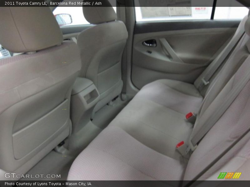 Barcelona Red Metallic / Ash 2011 Toyota Camry LE