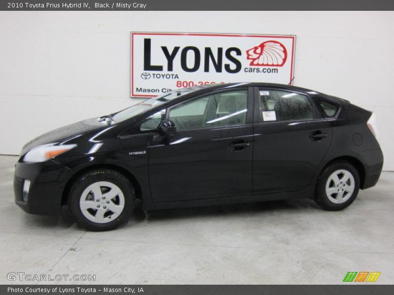 Black / Misty Gray 2010 Toyota Prius Hybrid IV