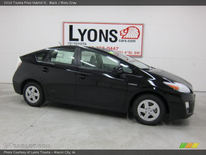 Black / Misty Gray 2010 Toyota Prius Hybrid IV