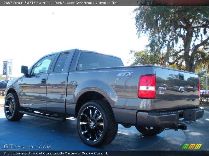 Dark Shadow Grey Metallic / Medium Flint 2007 Ford F150 STX SuperCab