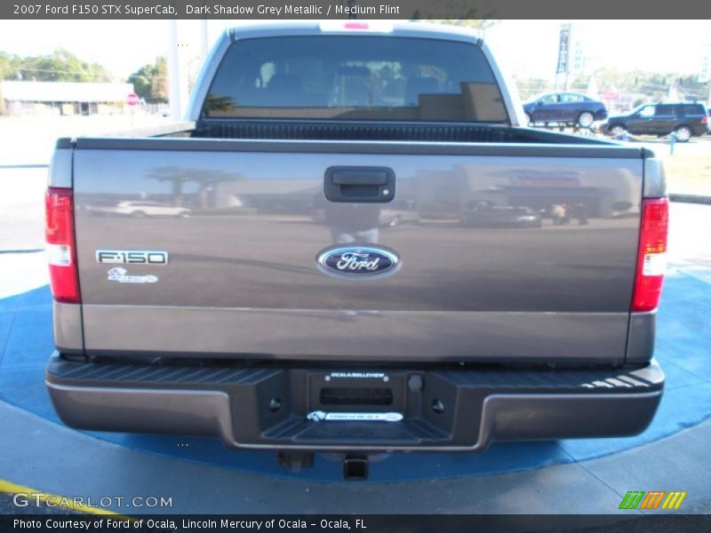 Dark Shadow Grey Metallic / Medium Flint 2007 Ford F150 STX SuperCab