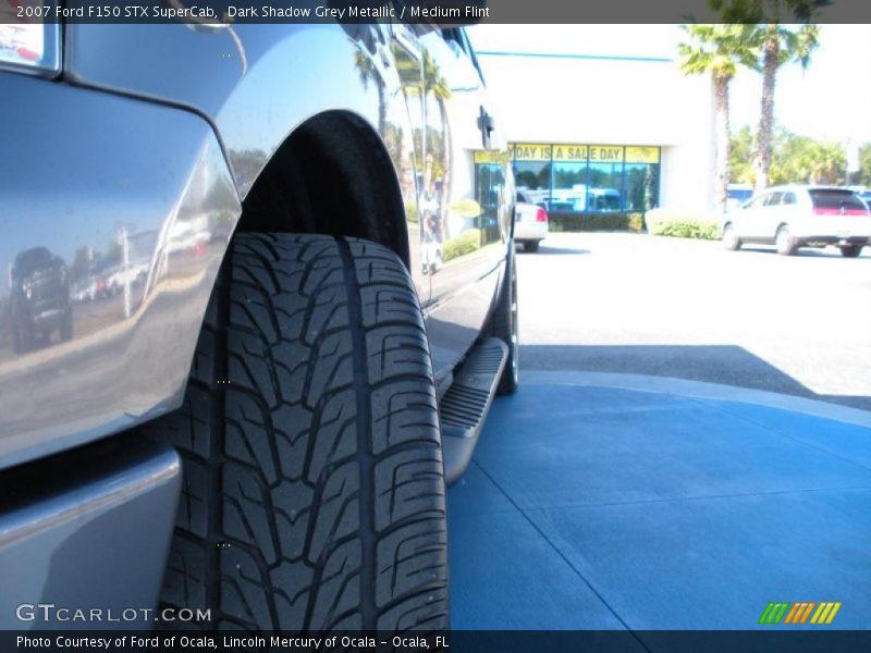 Dark Shadow Grey Metallic / Medium Flint 2007 Ford F150 STX SuperCab