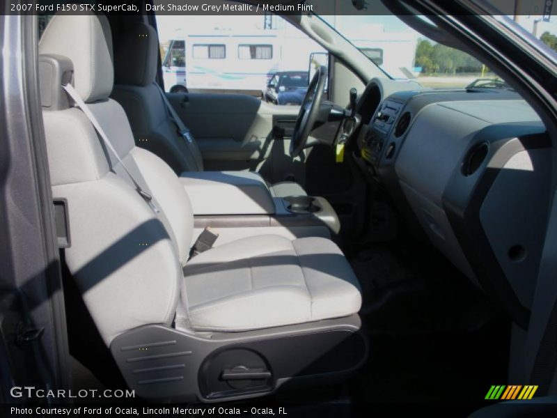 Dark Shadow Grey Metallic / Medium Flint 2007 Ford F150 STX SuperCab