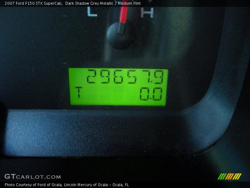 Dark Shadow Grey Metallic / Medium Flint 2007 Ford F150 STX SuperCab