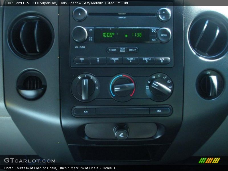 Dark Shadow Grey Metallic / Medium Flint 2007 Ford F150 STX SuperCab