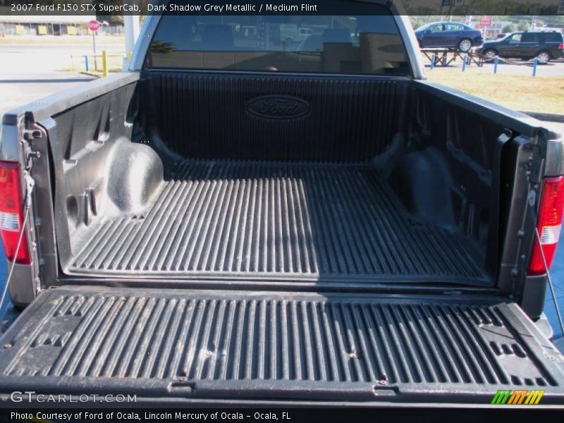 Dark Shadow Grey Metallic / Medium Flint 2007 Ford F150 STX SuperCab