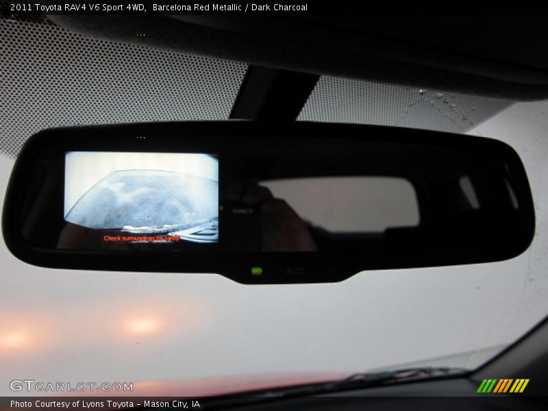 Barcelona Red Metallic / Dark Charcoal 2011 Toyota RAV4 V6 Sport 4WD