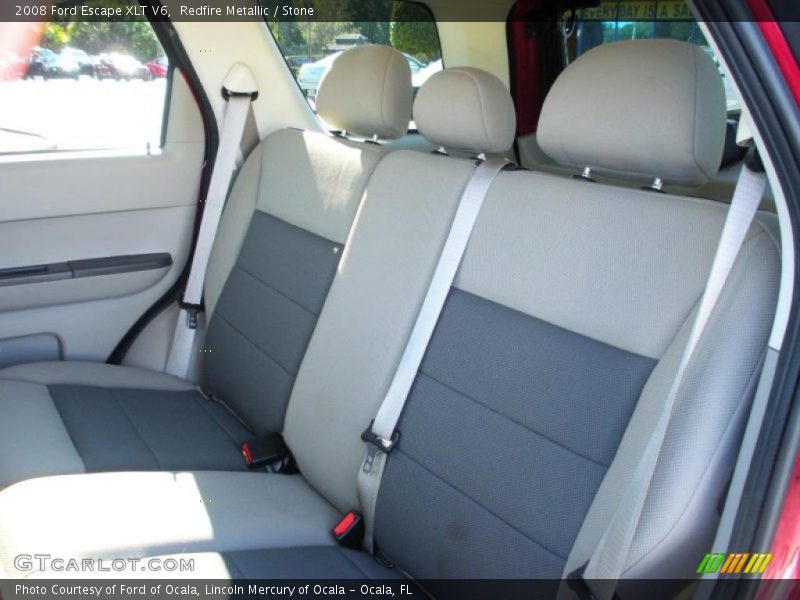 Redfire Metallic / Stone 2008 Ford Escape XLT V6