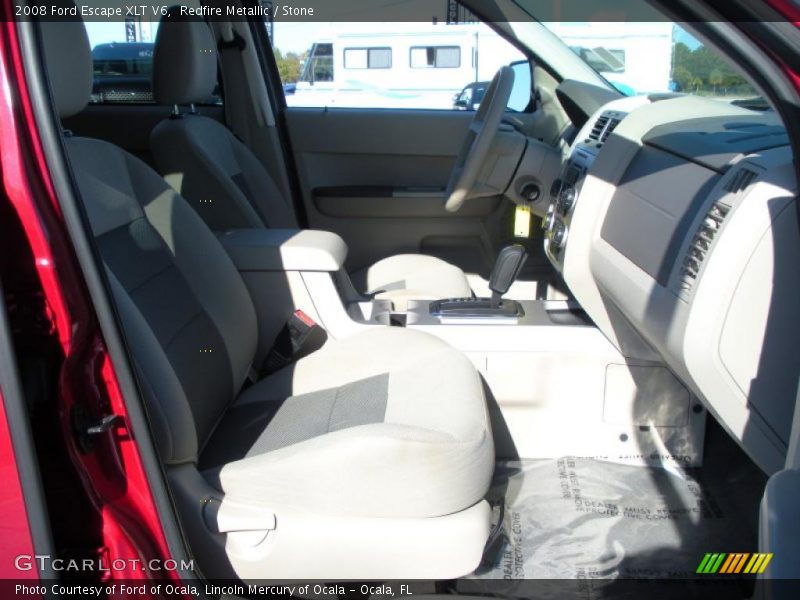 Redfire Metallic / Stone 2008 Ford Escape XLT V6