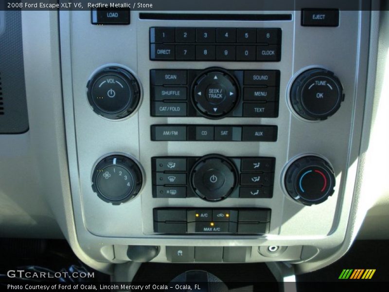 Redfire Metallic / Stone 2008 Ford Escape XLT V6