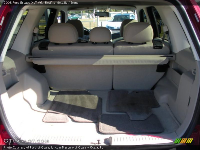 Redfire Metallic / Stone 2008 Ford Escape XLT V6