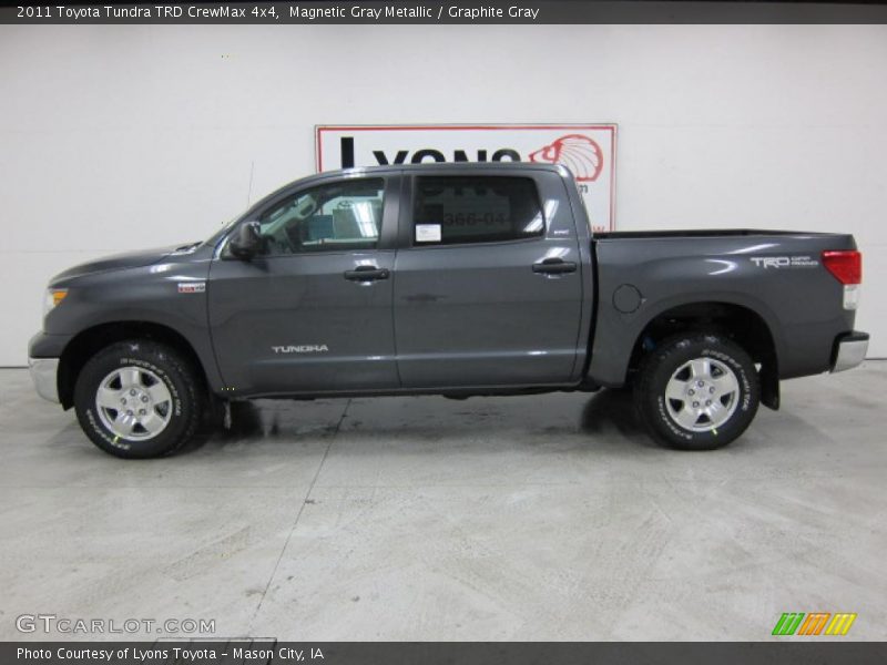 Magnetic Gray Metallic / Graphite Gray 2011 Toyota Tundra TRD CrewMax 4x4