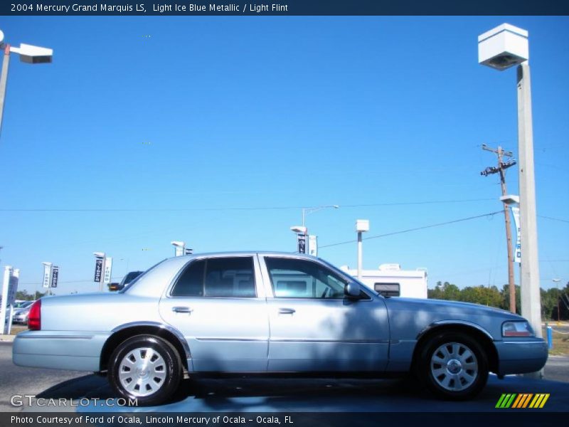 Light Ice Blue Metallic / Light Flint 2004 Mercury Grand Marquis LS