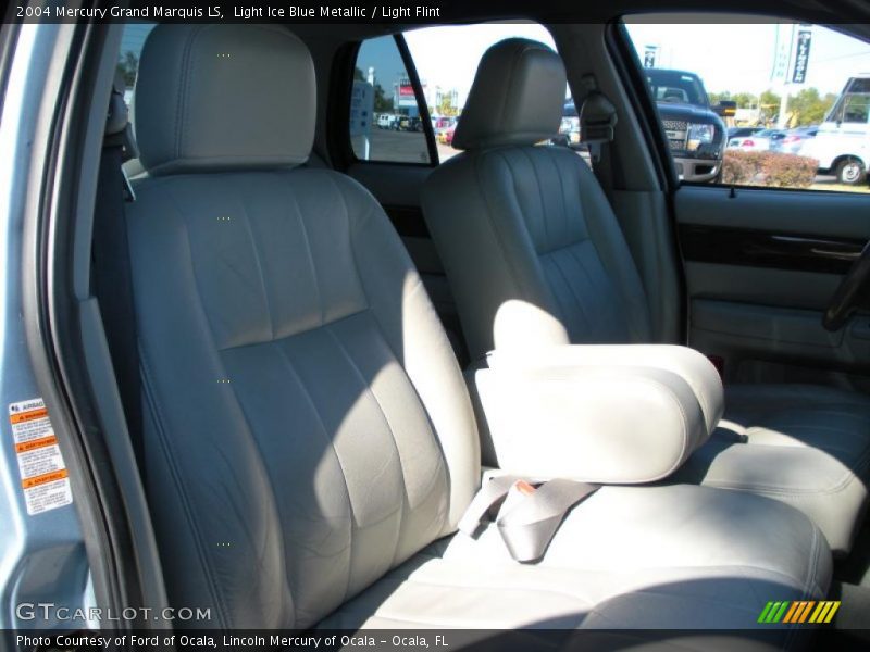 Light Ice Blue Metallic / Light Flint 2004 Mercury Grand Marquis LS