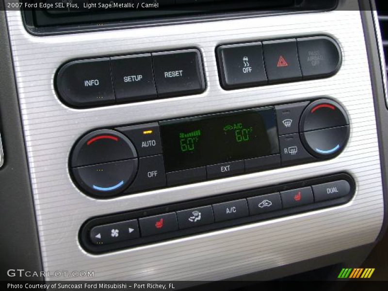 Light Sage Metallic / Camel 2007 Ford Edge SEL Plus