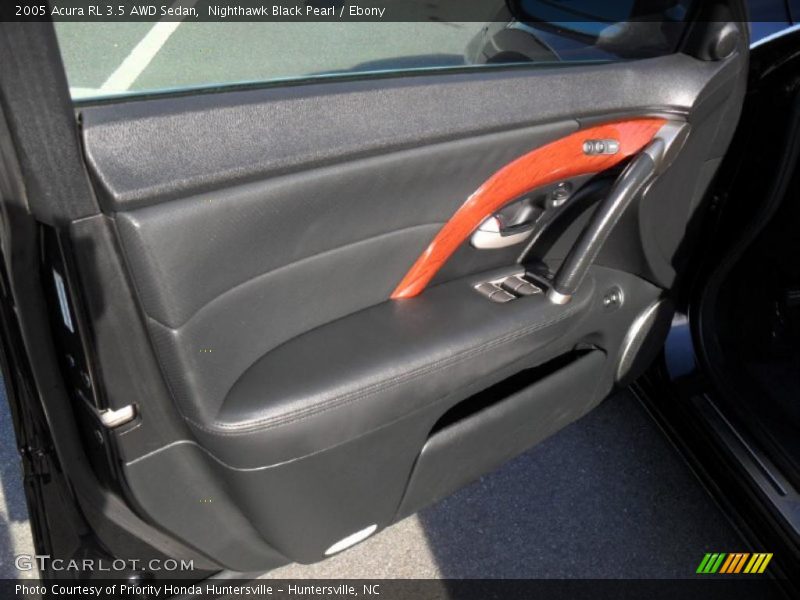Nighthawk Black Pearl / Ebony 2005 Acura RL 3.5 AWD Sedan