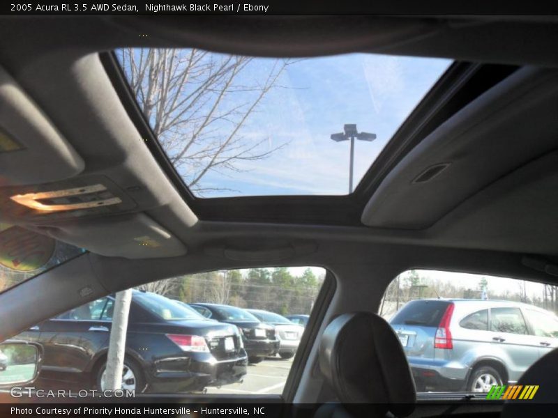 Nighthawk Black Pearl / Ebony 2005 Acura RL 3.5 AWD Sedan
