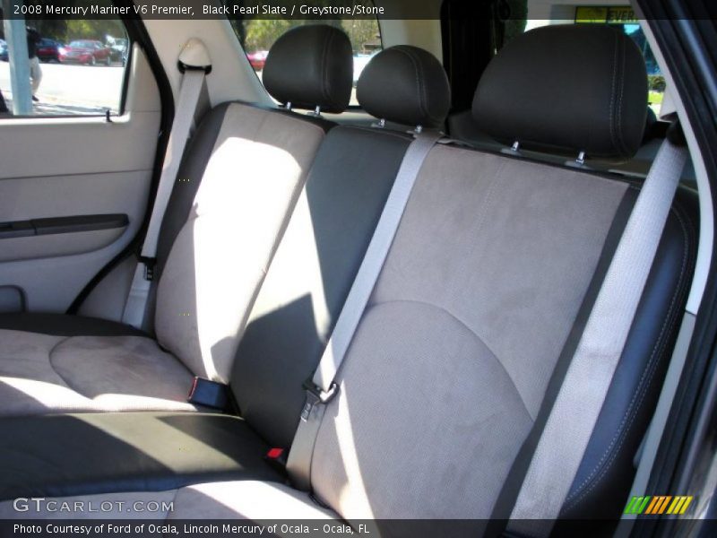 Black Pearl Slate / Greystone/Stone 2008 Mercury Mariner V6 Premier