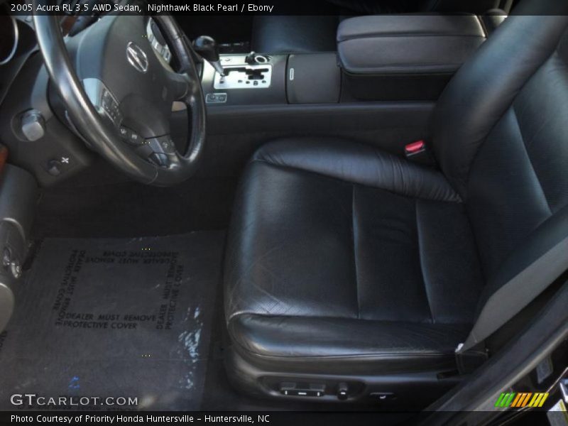 Nighthawk Black Pearl / Ebony 2005 Acura RL 3.5 AWD Sedan