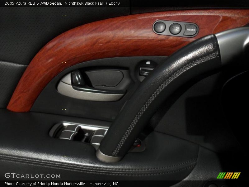 Nighthawk Black Pearl / Ebony 2005 Acura RL 3.5 AWD Sedan