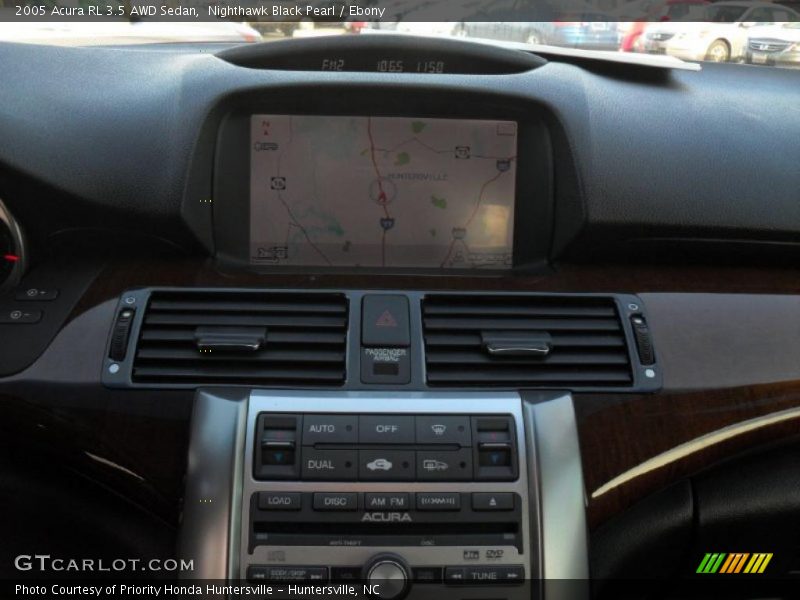 Nighthawk Black Pearl / Ebony 2005 Acura RL 3.5 AWD Sedan