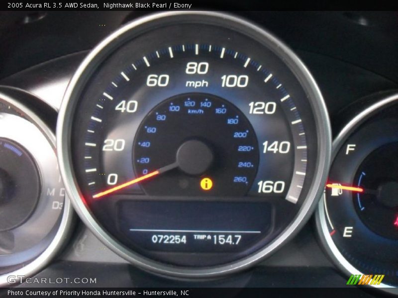Nighthawk Black Pearl / Ebony 2005 Acura RL 3.5 AWD Sedan