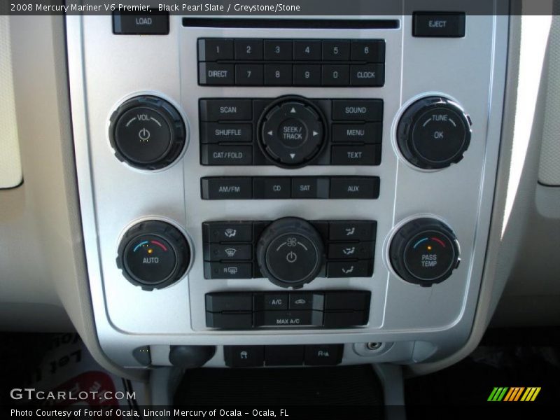 Black Pearl Slate / Greystone/Stone 2008 Mercury Mariner V6 Premier