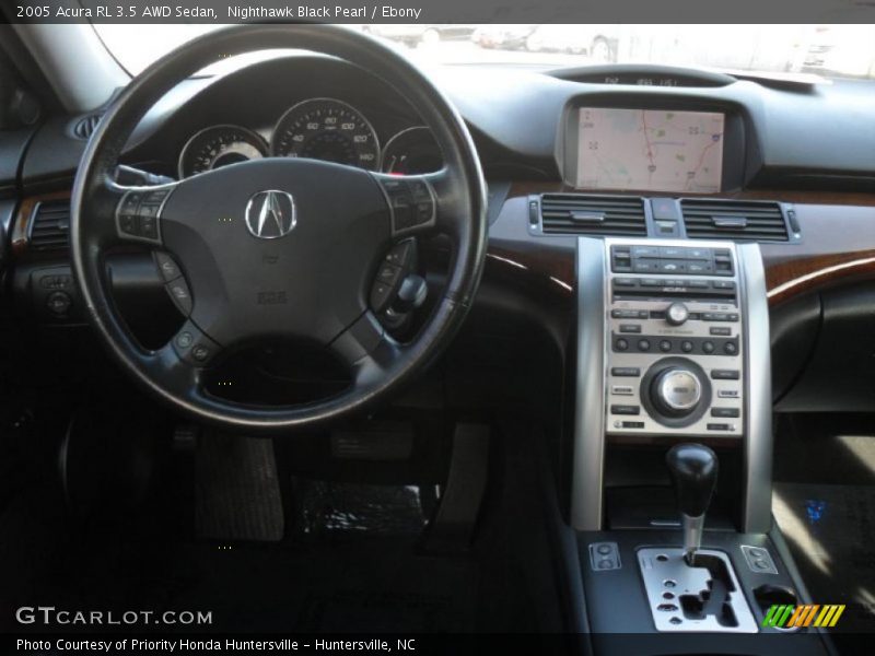 Nighthawk Black Pearl / Ebony 2005 Acura RL 3.5 AWD Sedan