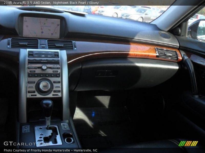 Nighthawk Black Pearl / Ebony 2005 Acura RL 3.5 AWD Sedan