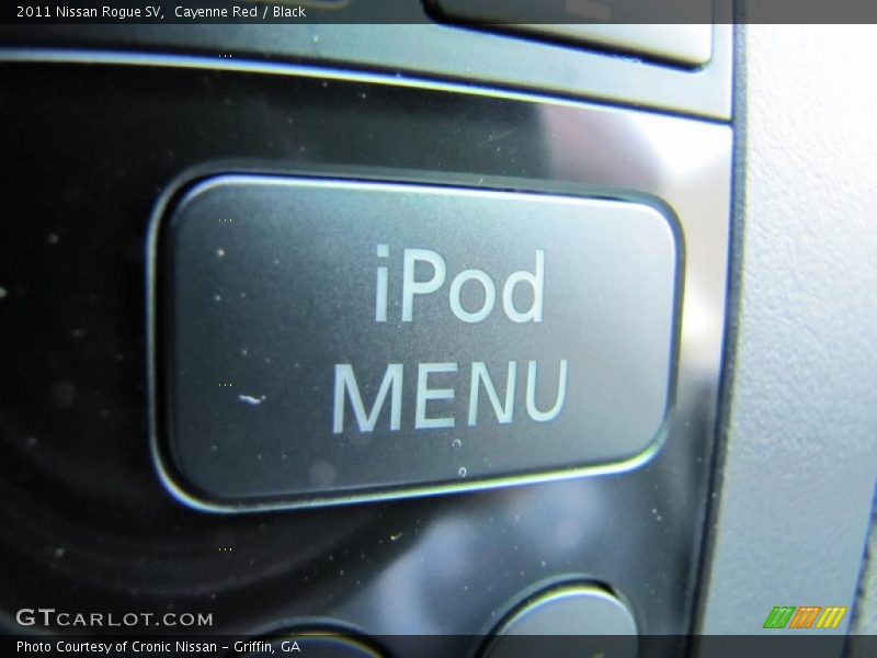 Cayenne Red / Black 2011 Nissan Rogue SV